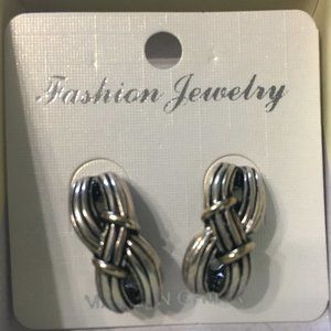Antique silver earrings